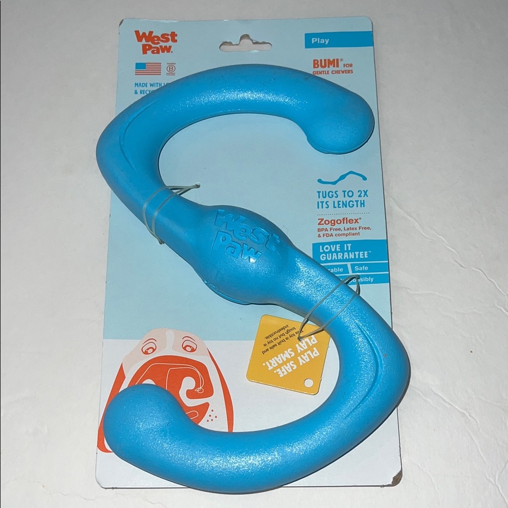 Bumi Interactive Dog Toy - Blue
